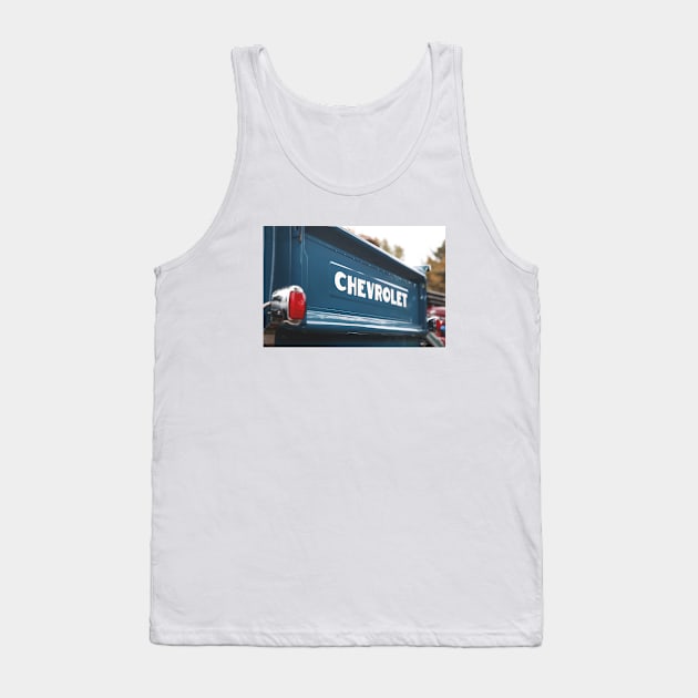 Chevy 3100 tailgate detail Tank Top by mal_photography